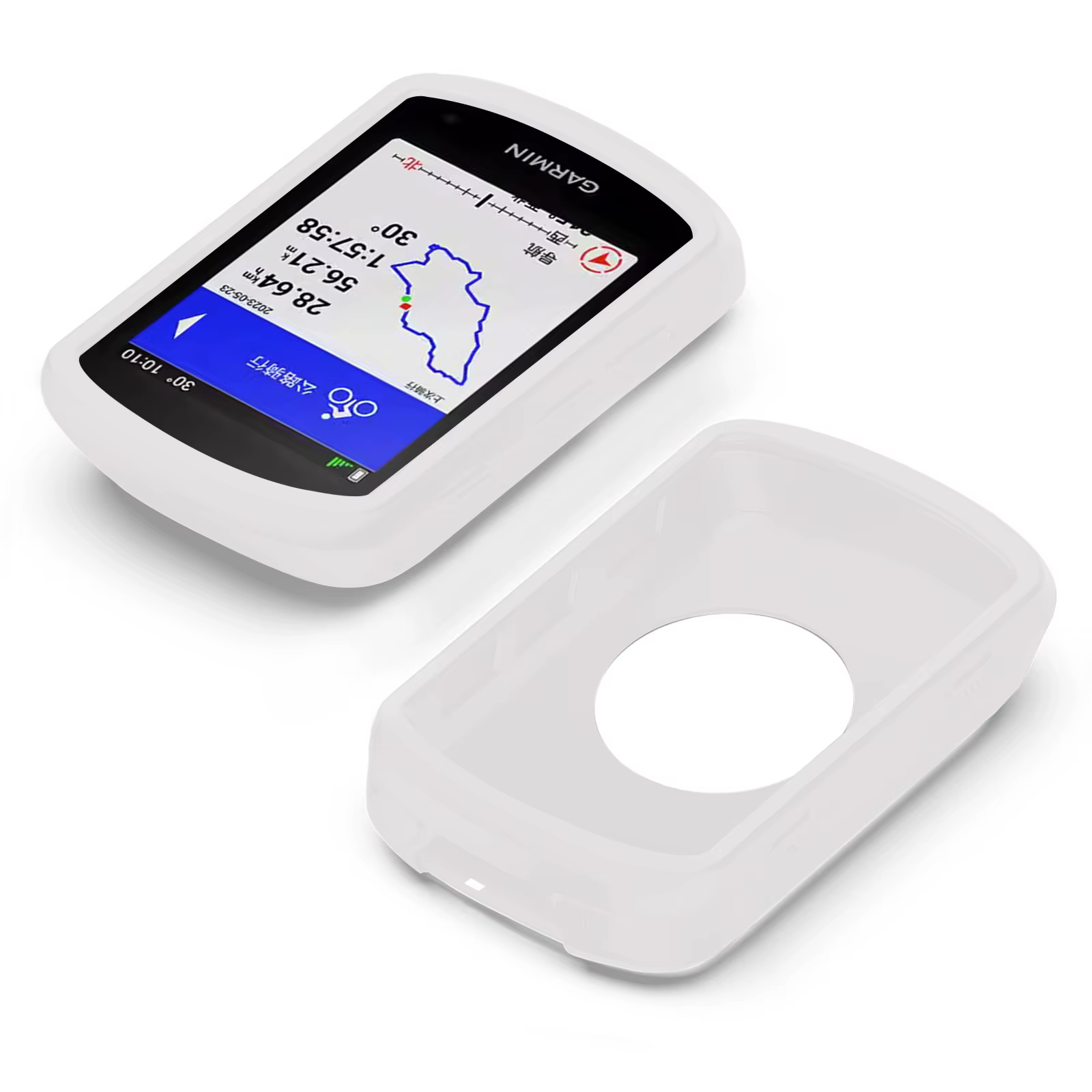 Garmin EDGE 540 840 étui GPS ordinateur de vélo housse en Silicone coque de protection en caoutchouc odomètre + Film HD