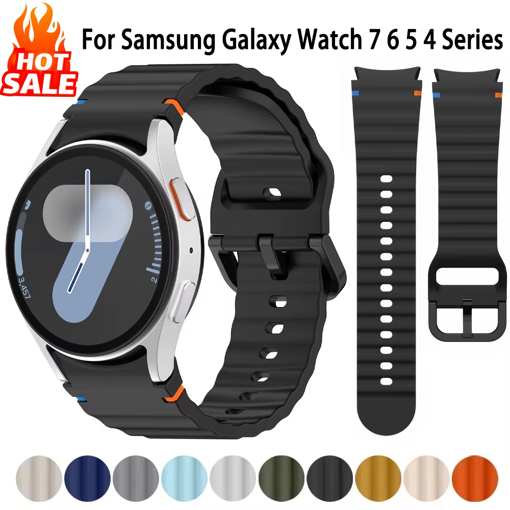 Bracelet de sport en silicone pour Samsung Galaxy Watch