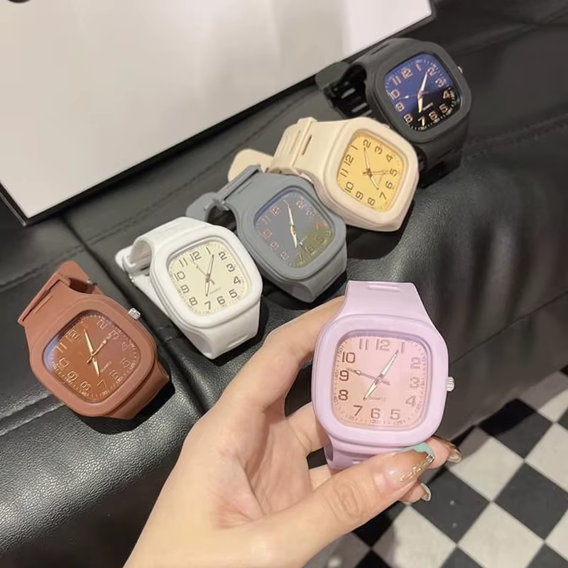 Mode femmes montres carré cadran montre