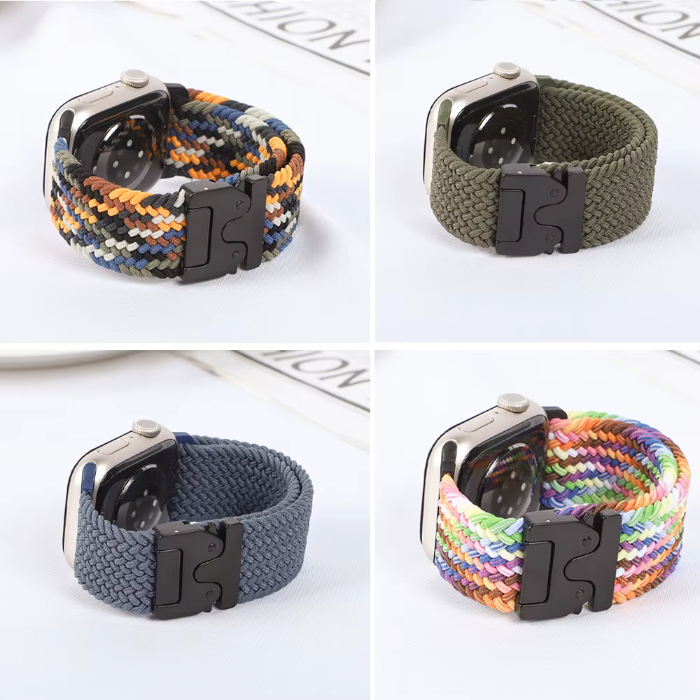 Bracelets en parachute pour Apple Watch 11 10