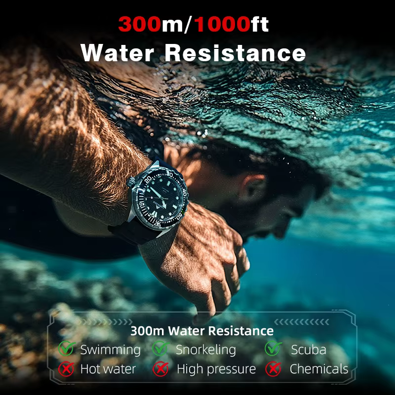 NORTH EDGE 2025 nouvelle montre de plongée à énergie solaire TRITON hommes montres à Quartz de luxe