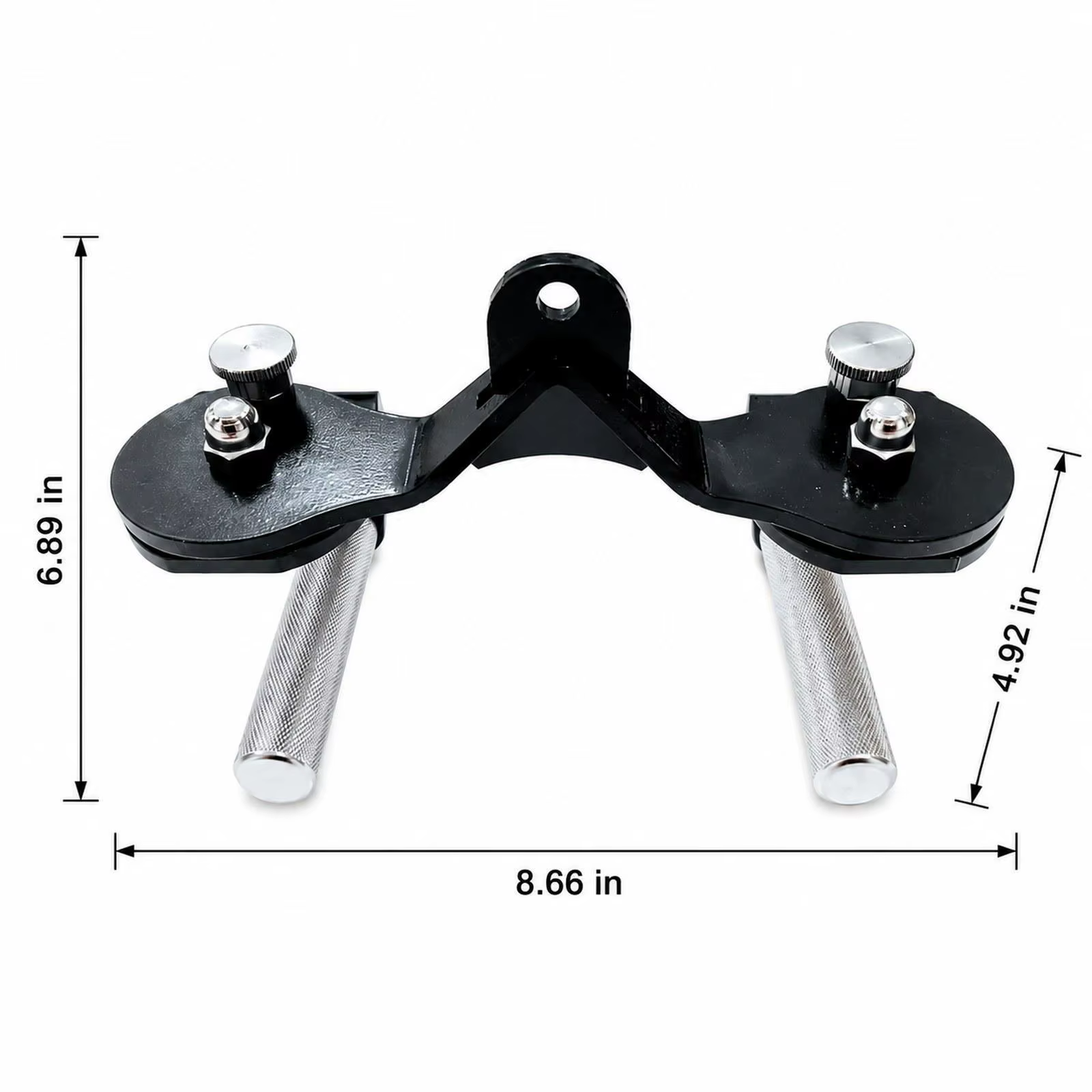 Poignée de traction réglable pour poulie de gym, accessoire de tirage dorsal pour la maison et l'entraînement des débutants