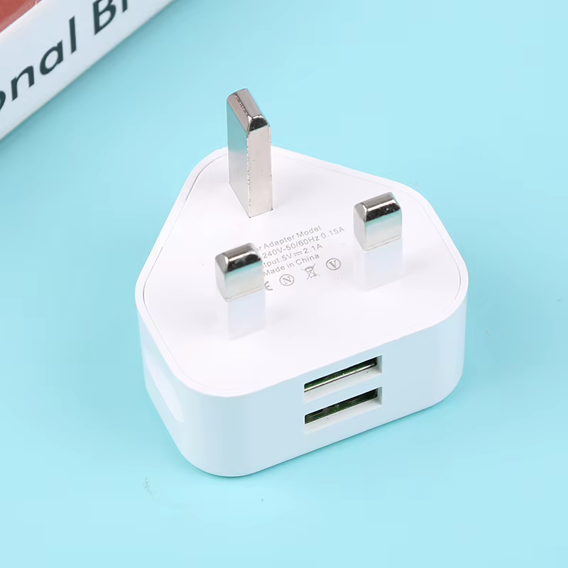 Adaptateur de chargeur mural universel à 3 broches