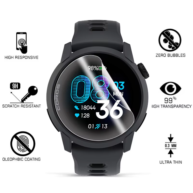 Protecteur d'écran pour montre connectée Coros Pace 4 3