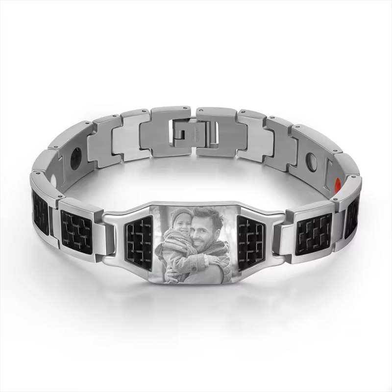 Bracelet Photo personnalisé pour hommes