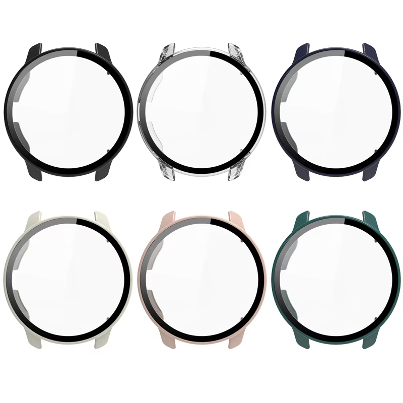Étui de Protection d'écran en verre à coque rigide pour montre intelligente Garmin Venu 2/3