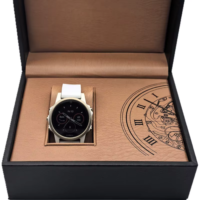 Montre GPS Garmin Fenix 5S 42 mm avec moniteur de fréquence cardiaque optique pour les sports de plein air