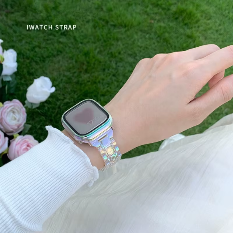Bracelet Laser Transparent pour Apple Watch