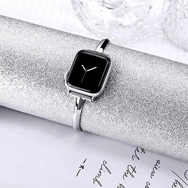 Bracelet de montre de luxe pour Apple Watch série 8 7 41 45mm 6 Se 5 4 femmes