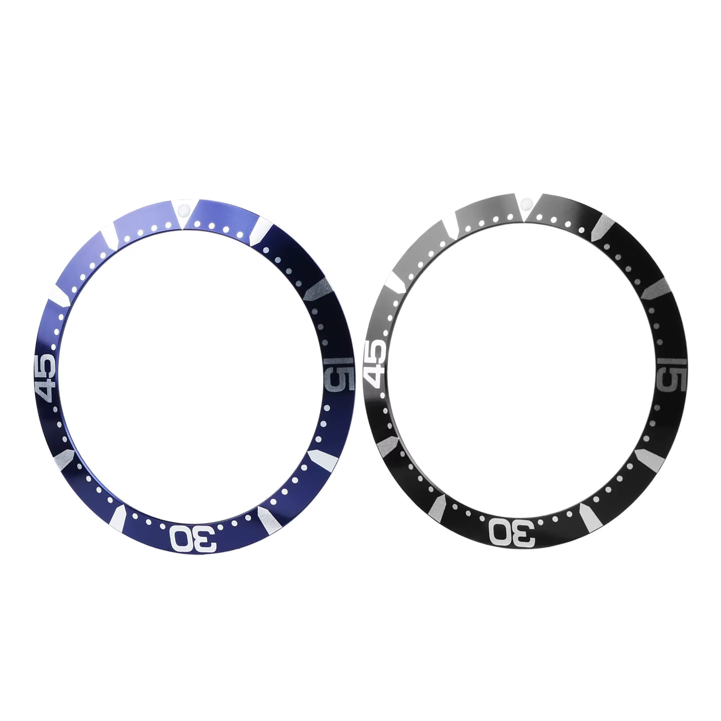 Lunette de montre en aluminium pour Longines L3.742 Hydro Conquest 37 mm/38