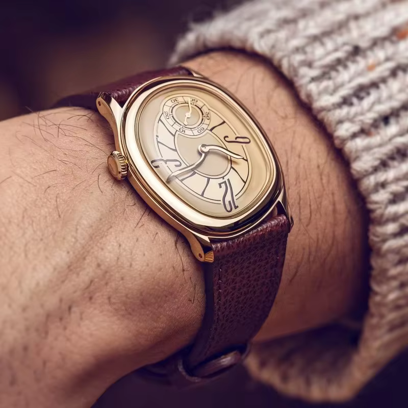Montre Homme de Luxe en Cuir à Quartz pour Affaires et Quotidien – Idée Cadeau Parfaite