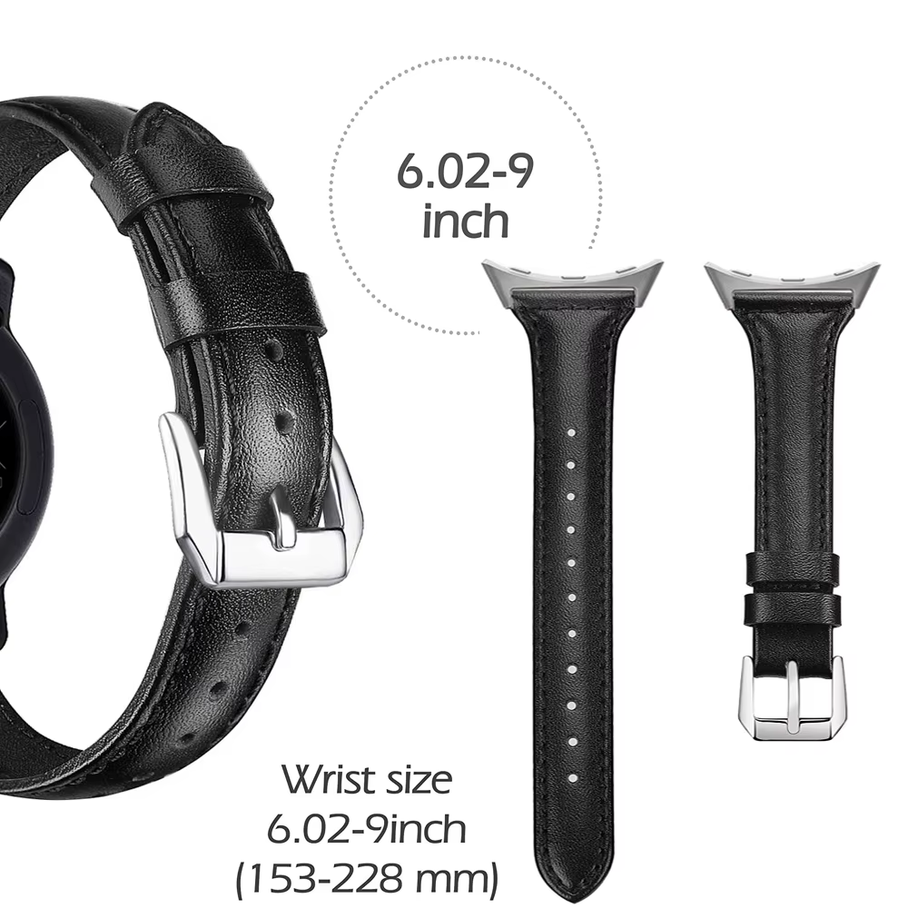 Bracelets en cuir pour Google Pixel montre femmes hommes bracelet