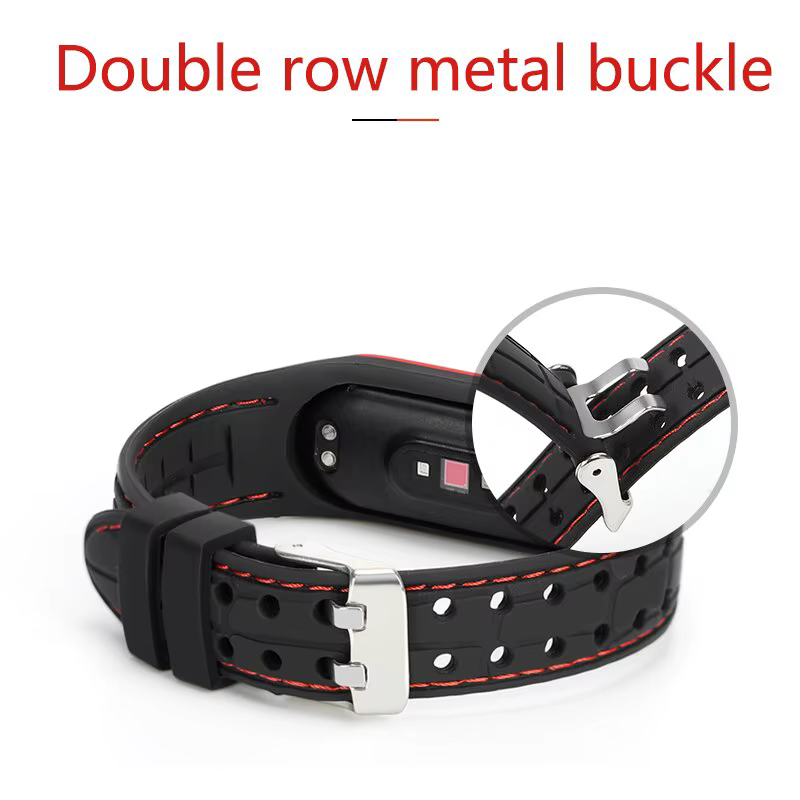 Bracelet de montre de sport en silicone pour Xiaomi Mi Band