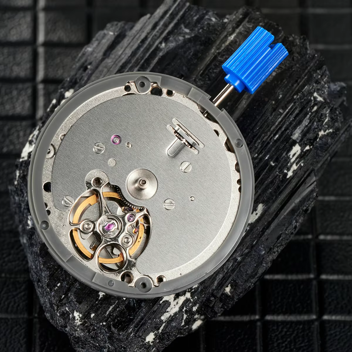 Véritable NH38A mouvement mécanique Mod mécanisme de montre automatique 24 bijoux haute précision NH38 pièces de réparation supérieures accessoires