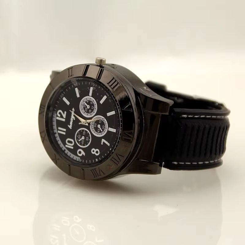 Allume-cigare électronique, montre à Quartz, Rechargeable par USB, allume-cigare écologique, accessoires multifonctionnels pour fumer