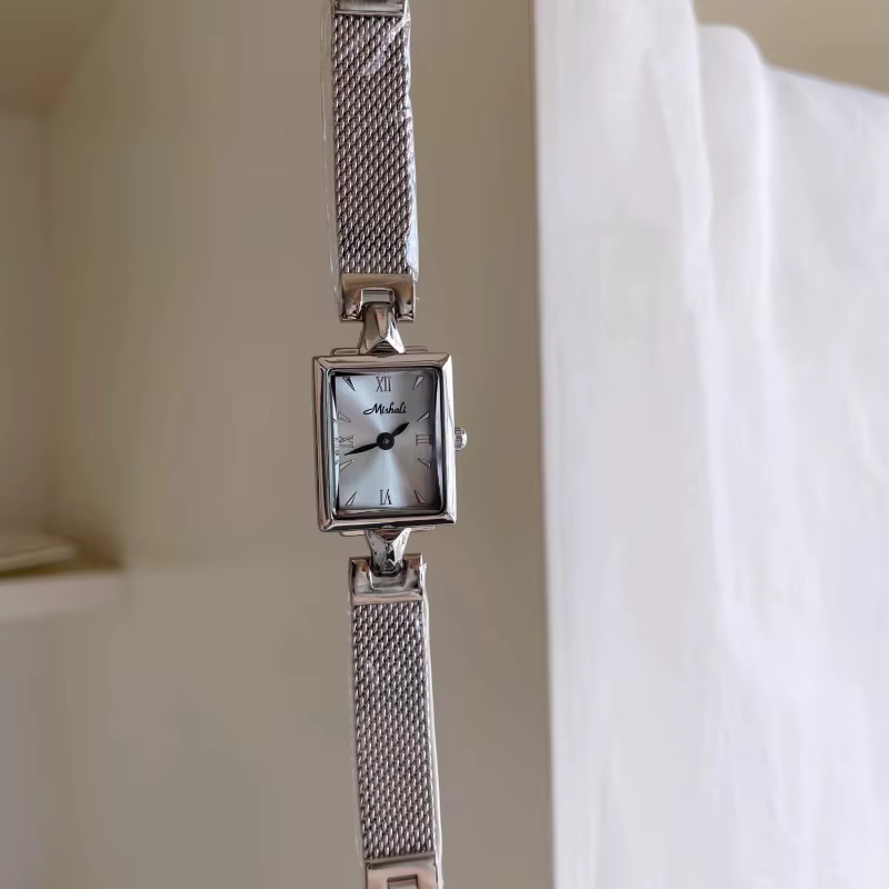 Ice Blue Premium Sense carré bracelet en acier montre femmes lieu de travail filles dames montres