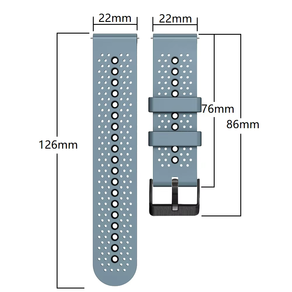 Bracelets de montre en silicone pour SUUNTO 9 PEAK PRO