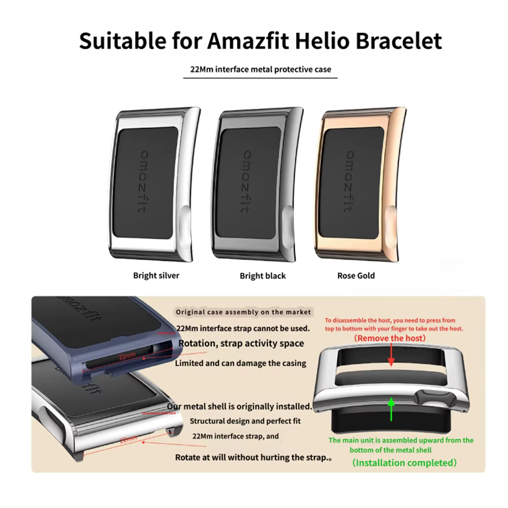 Compatible avec la montre intelligente Amazfit Helio