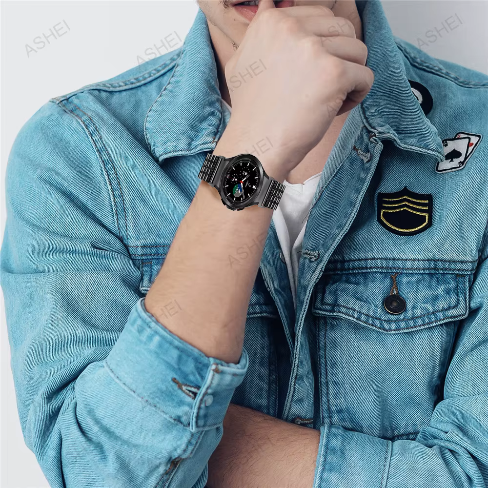 Bracelet en acier pour montre Samsung Galaxy