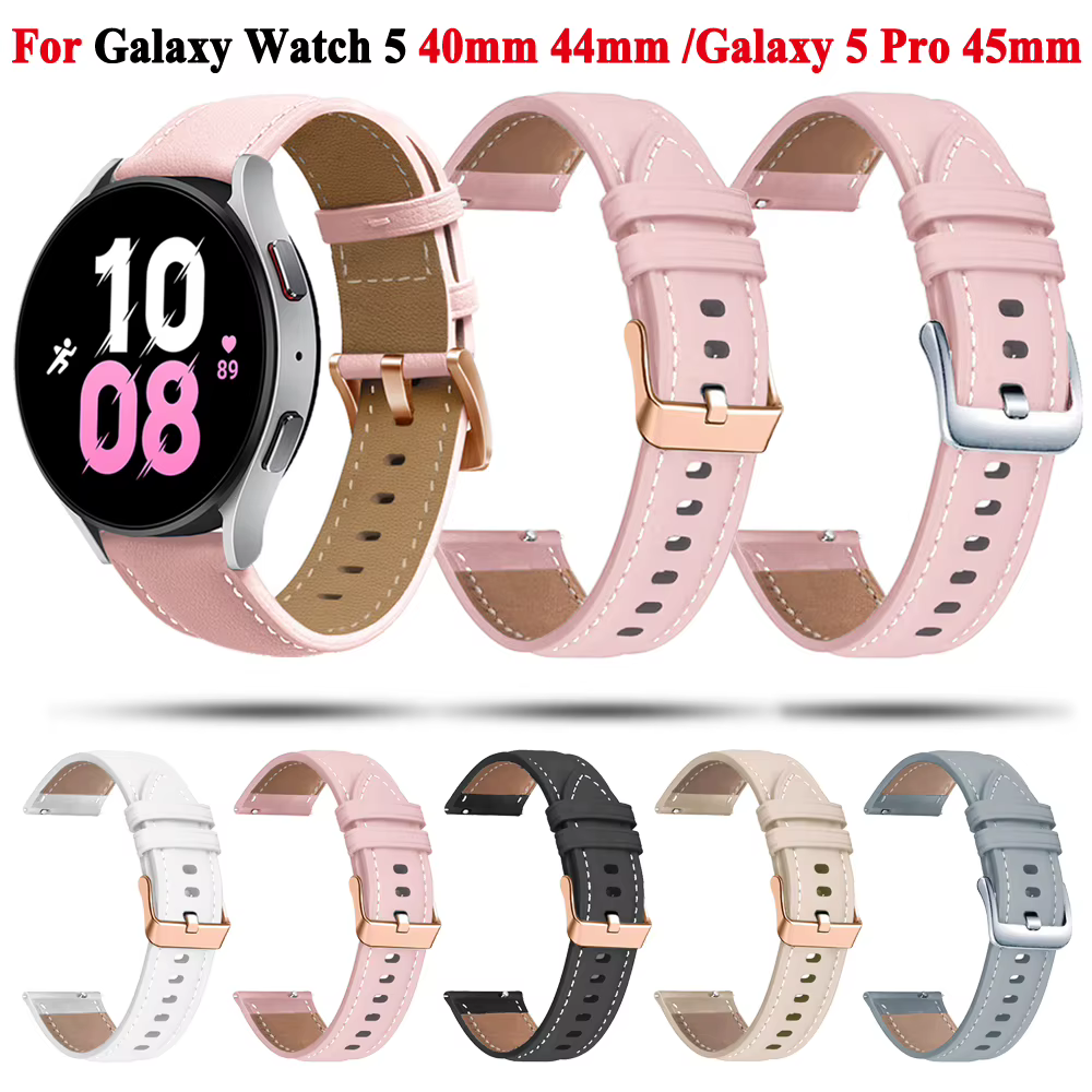 Galaxy Watch 4 5 Bracelet 44mm 40mm sangles 20mm bande pour Samsung