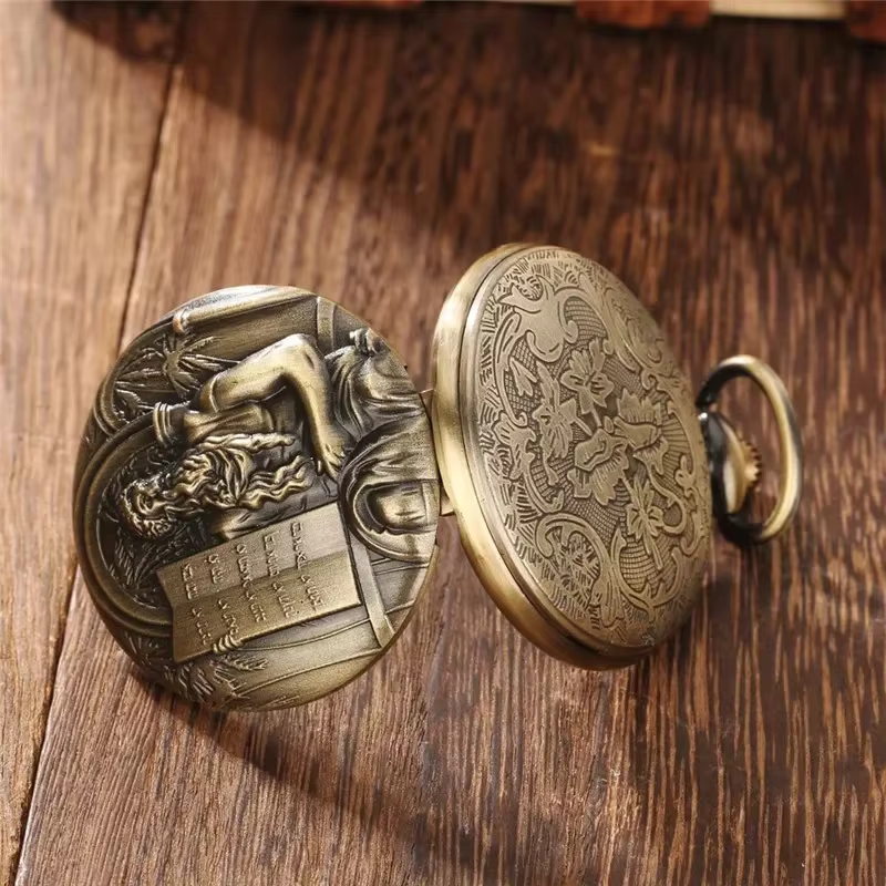 Montre de poche de jésus de Style Antique