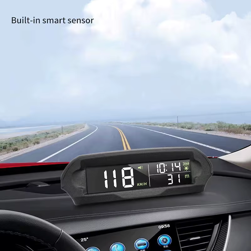 Compteur de vitesse GPS automatique avec charge solaire
