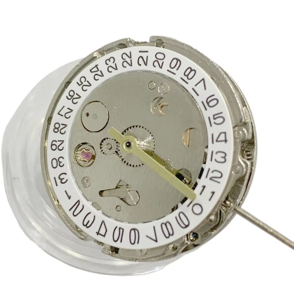 Mouvement de montre automatique mécanique à 3 aiguilles avec date à 3 heures