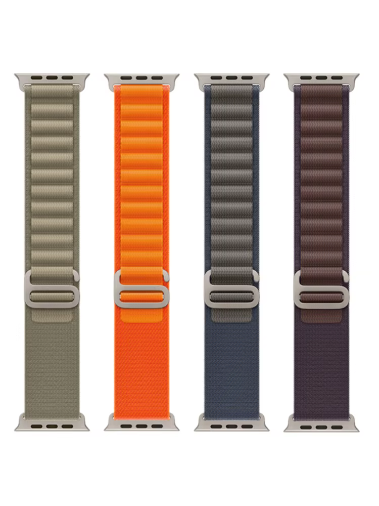 Bracelet à boucle alpine pour Apple watch Ultra 3 2 bandes 49mm 45mm 44mm 40mm 41mm 46mm 42mm