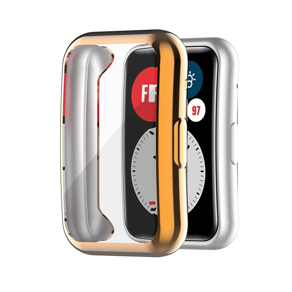Étui de protection en TPU galvanisé pour montre Huawei