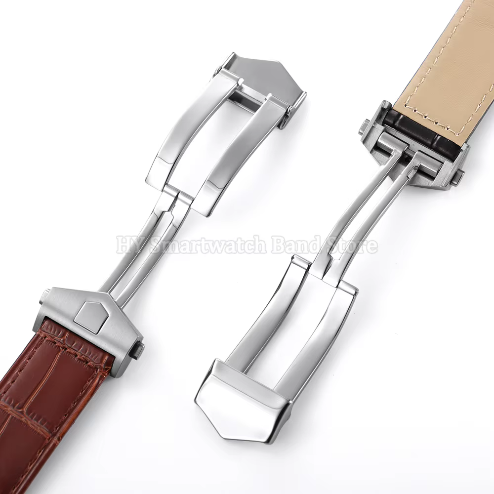 Bracelet de montre en cuir de vache pour Tag Heuer