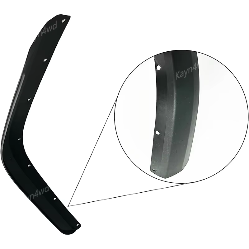 Garde-boue de protection contre les éclaboussures, accessoires extérieurs tout-terrain 4x4, arc de roue avant et arrière, pour Jeep Wrangler JL 2018 – 2025