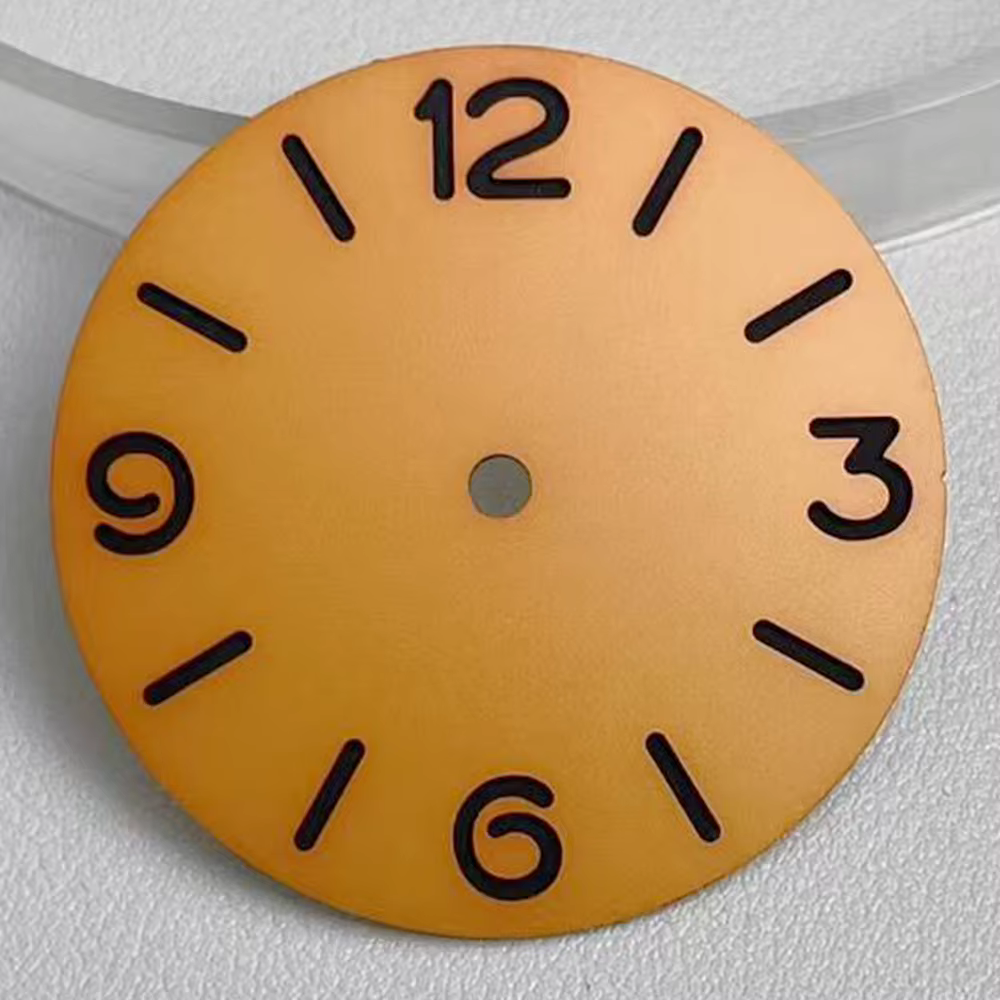 Le cadran de 38, 7 mm convient aux montres automatiques pour hommes ETA6497/6498 ST3600 avec des chiffres arabes rétro