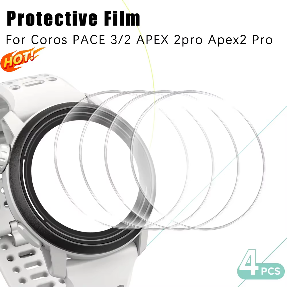 Film de protection transparent en verre trempé pour Coros PACE 3/2 APEX 2pro Apex2 Pro