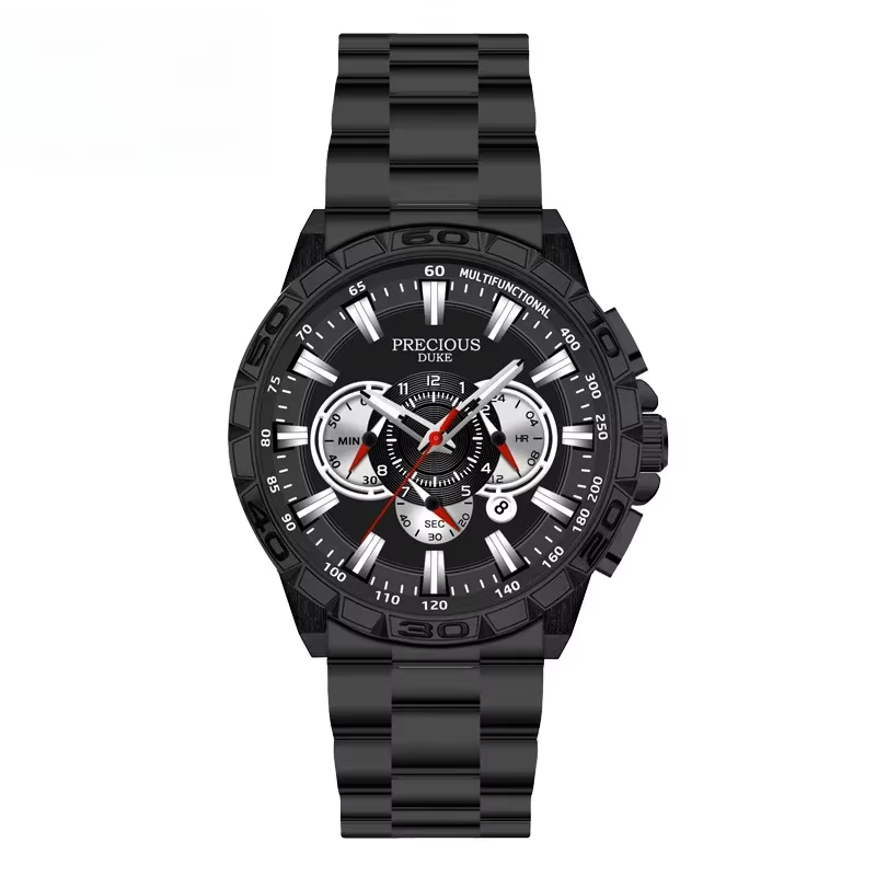 Relogio Masculino Top Business montre pour hommes marque de luxe en acier inoxydable montre-bracelet chronographe armée militaire montres à Quartz