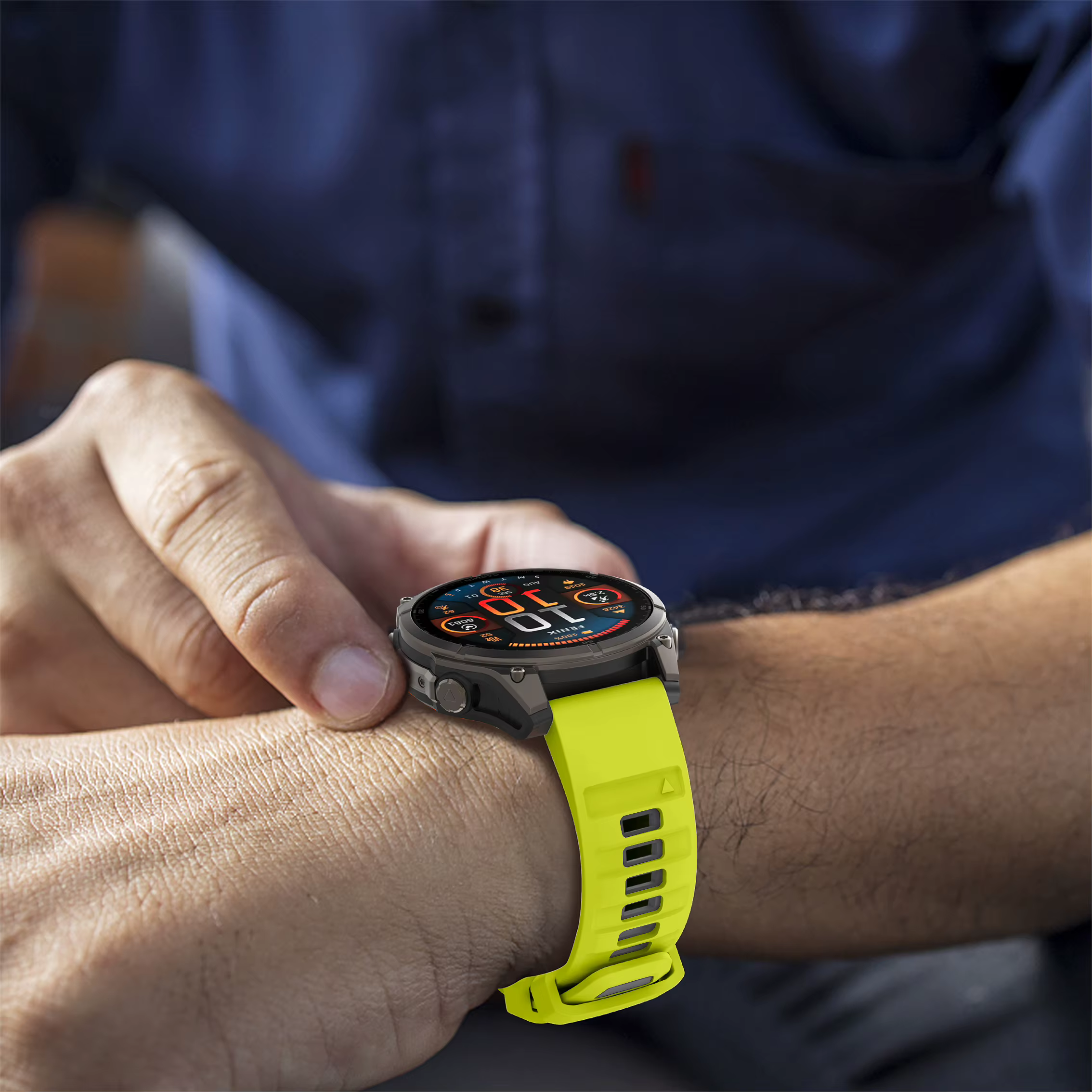 Bracelet de montre Fenix8 1:1 pour Garmin Fenix 8 47mm 51mm E 7 7X 6 6X 5 5X/Epix Pro/Enduro 3 QuickFit 22mm 26mm