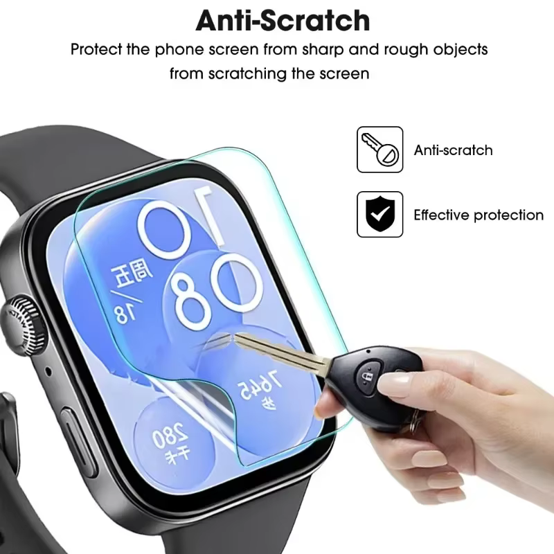 Film Hydrogel Souple et Flexible pour Huawei Watch Fit 3 4 5 Pro 2 ES