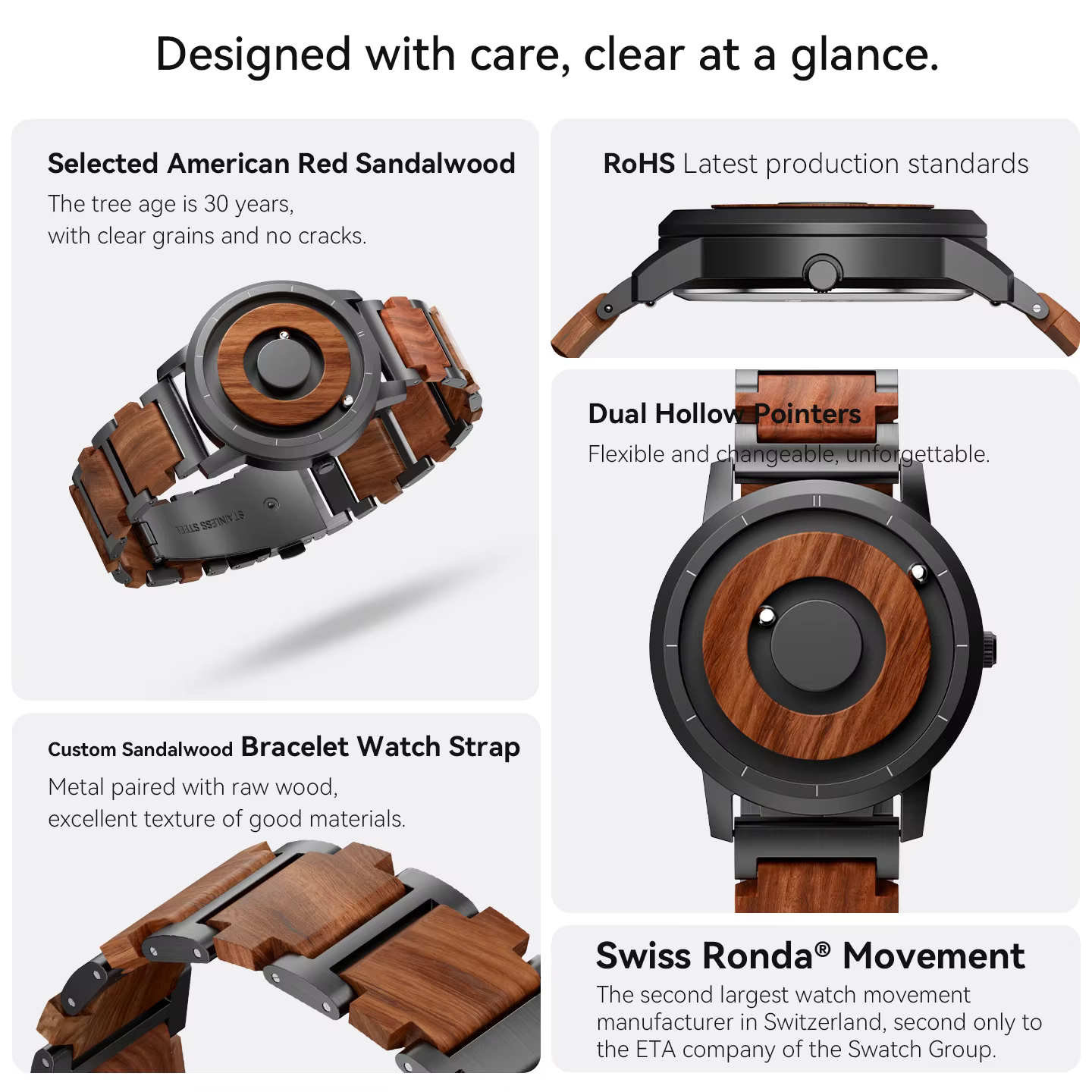 Montre magnétique pour homme EUTOUR
