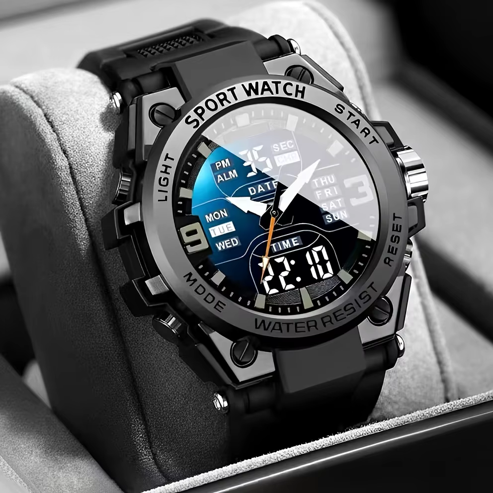 [Montre chronographe numérique pour hommes]