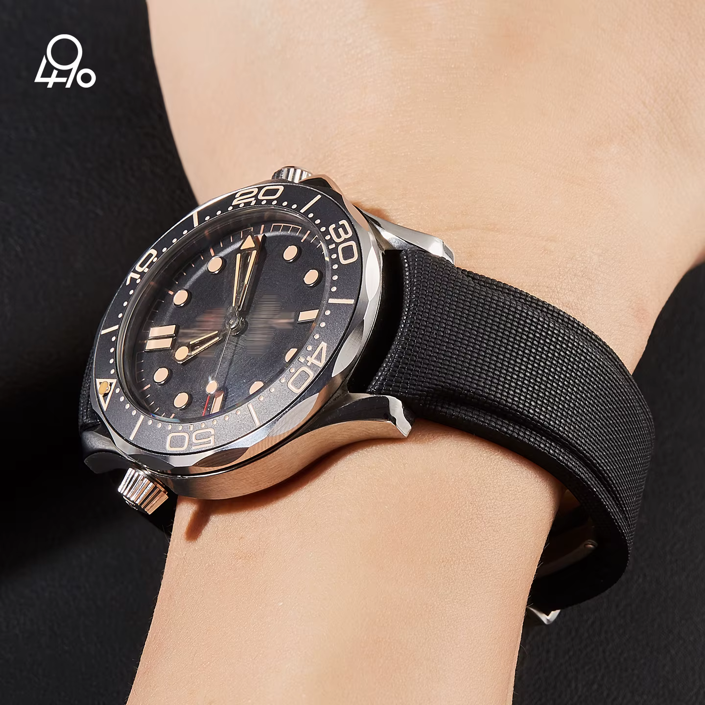 Bracelets de montre de luxe de haute qualité à extrémités courbes 20 mm