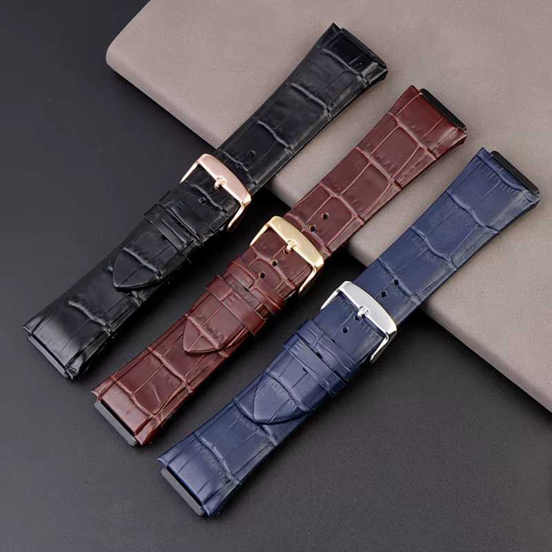 Bracelet de montre en cuir véritable pour montre GUESS Series