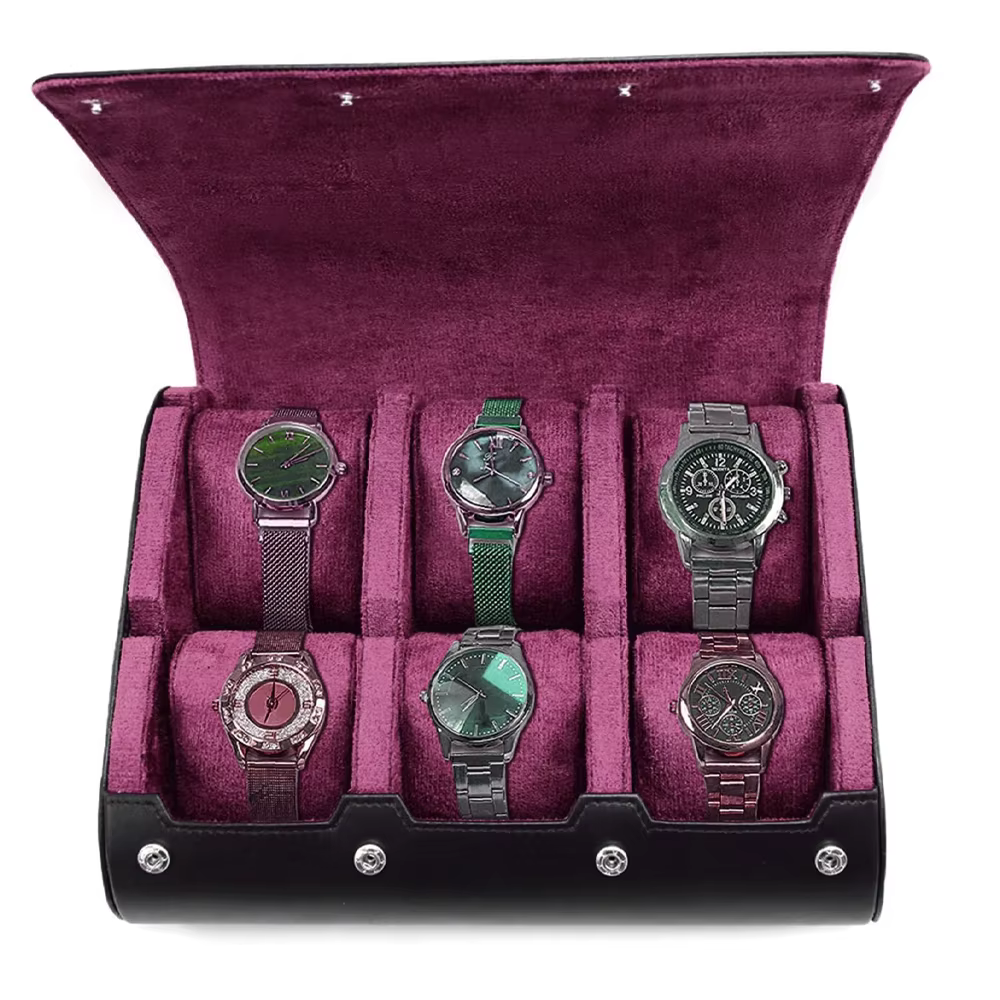 Étui de voyage pour montre-pour hommes-pour femmes-nouveau rouleau de montre