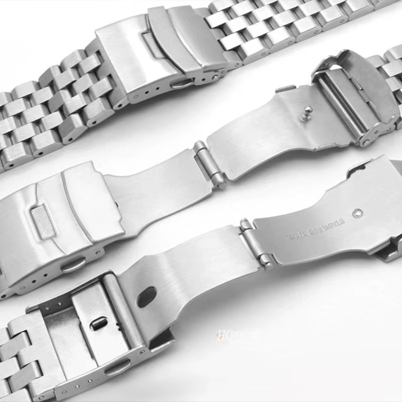 Bracelet en acier inoxydable massif