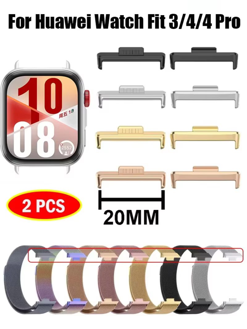 1 paire d'adaptateur pour Huawei Watch Fit 4 4Pro 3