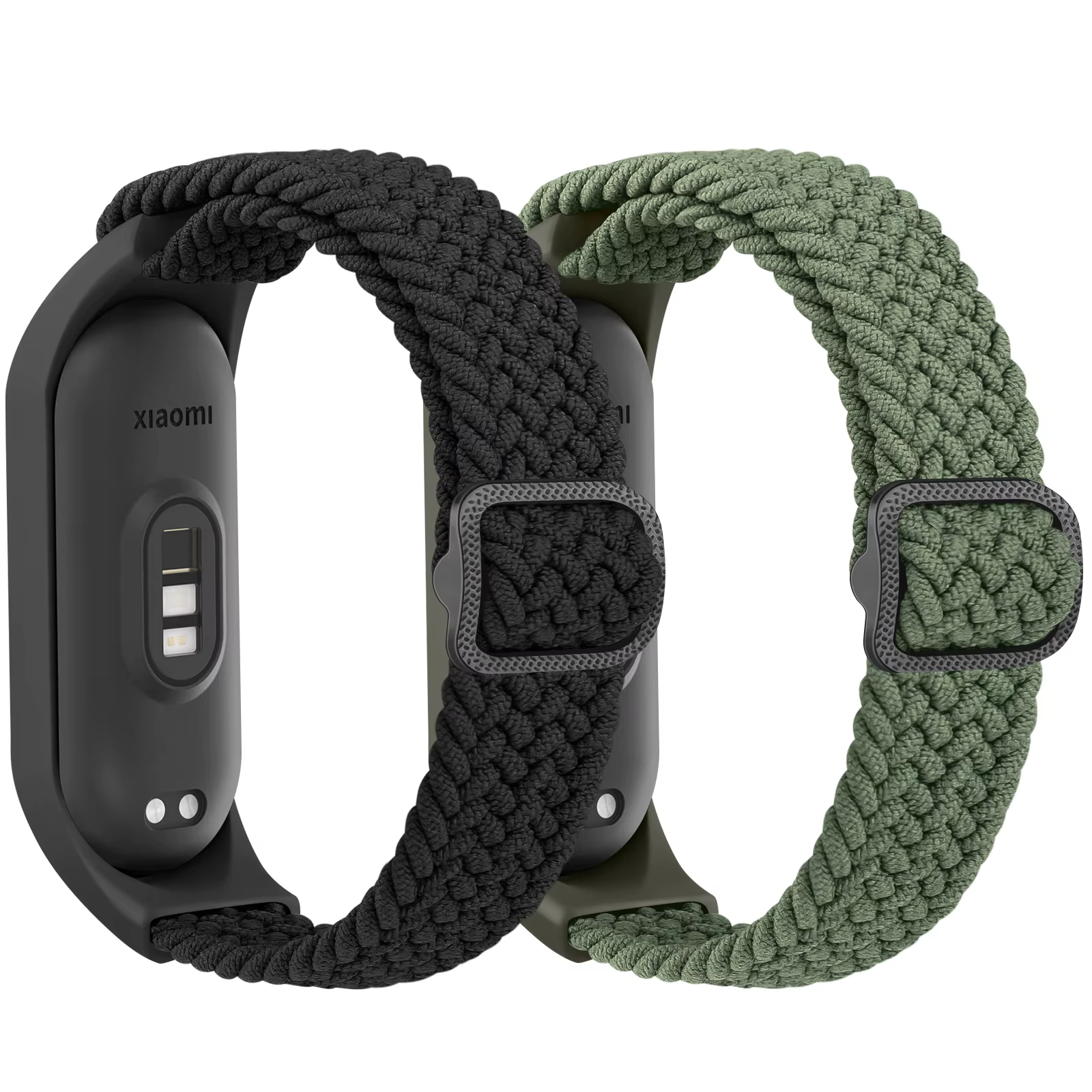 Bracelet de montre tressé pour Xiaomi Mi Band 7 6 5 4 3, bracelet élastique réglable pour Amazfit Band 5, Bracelet de remplacement