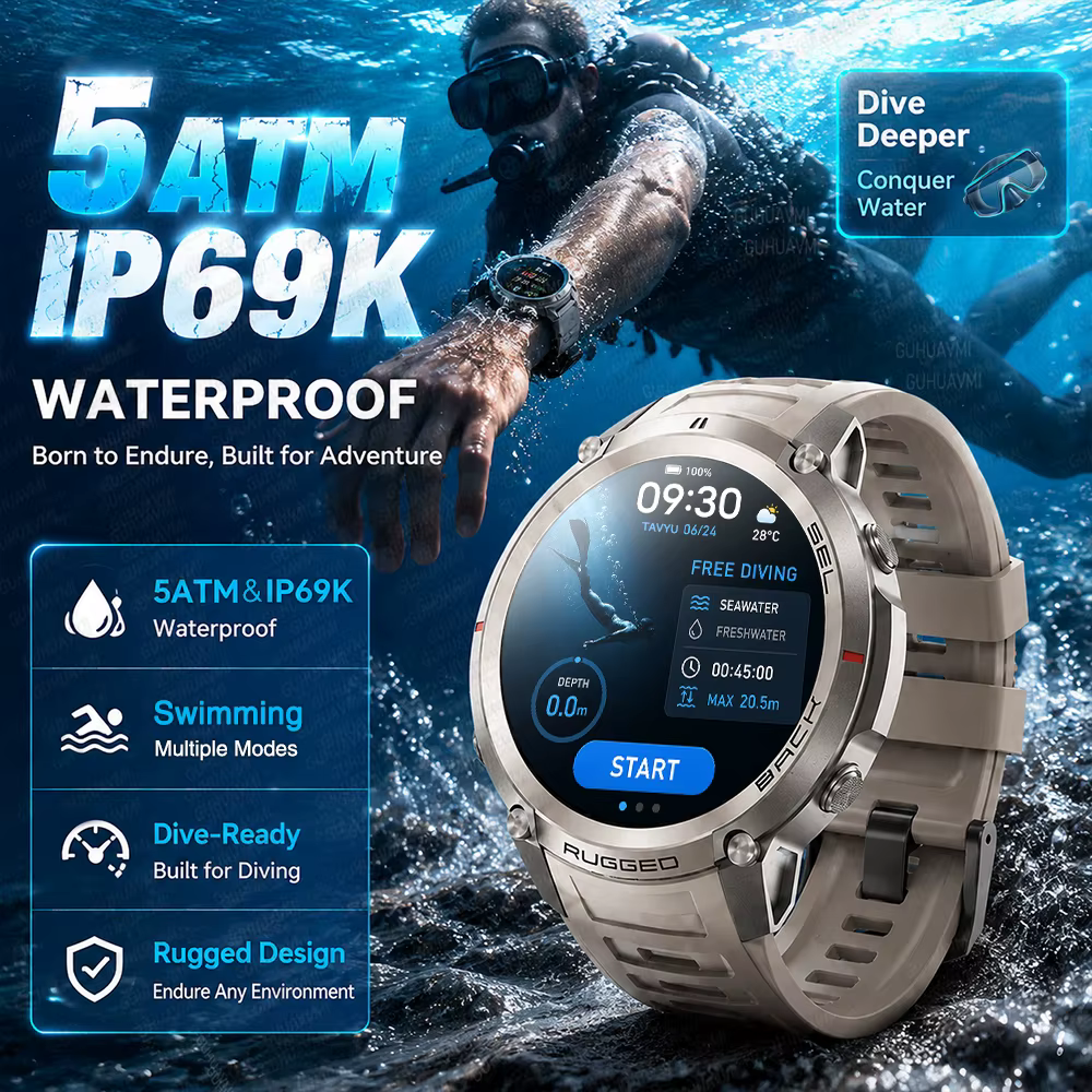 Montre connectée GPS d'extérieur