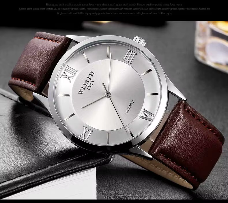 Wlisth – montre de luxe ultrafin pour hommes et femmes
