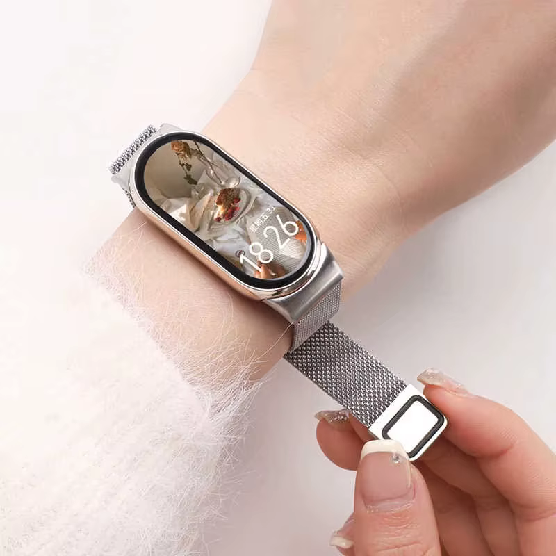 Bracelet à boucle milanaise pour xiaomi smart band 10