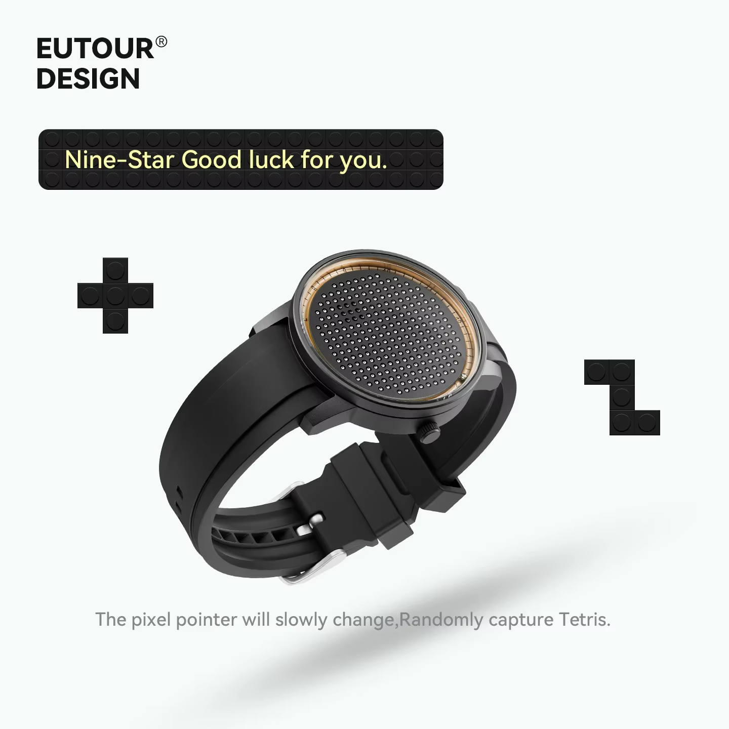 EUTOUR 2025 Nouvelle montre à quartz magnétique tendance décontractée