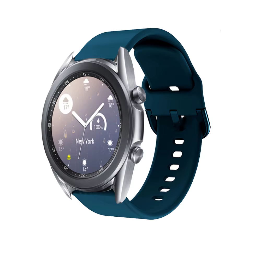 Pour Samsung Galaxy Active 2 40mm 44mm Bracelet de montre intelligente Silicone 20mm