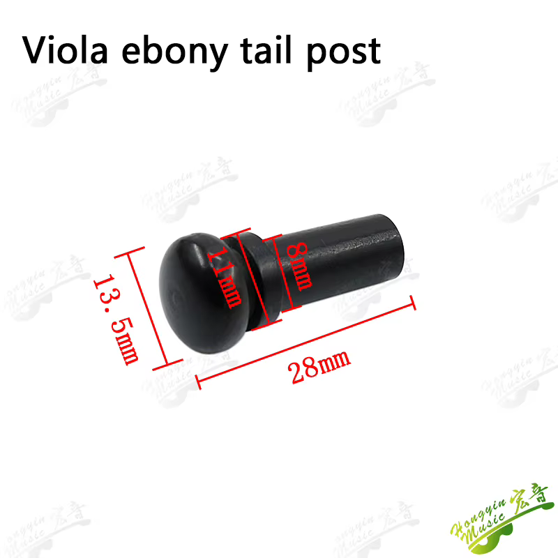 Viola, Queue de violon, Queue en ébène, Queue à clou, Queue à bouton, Accessoires de violon en bois